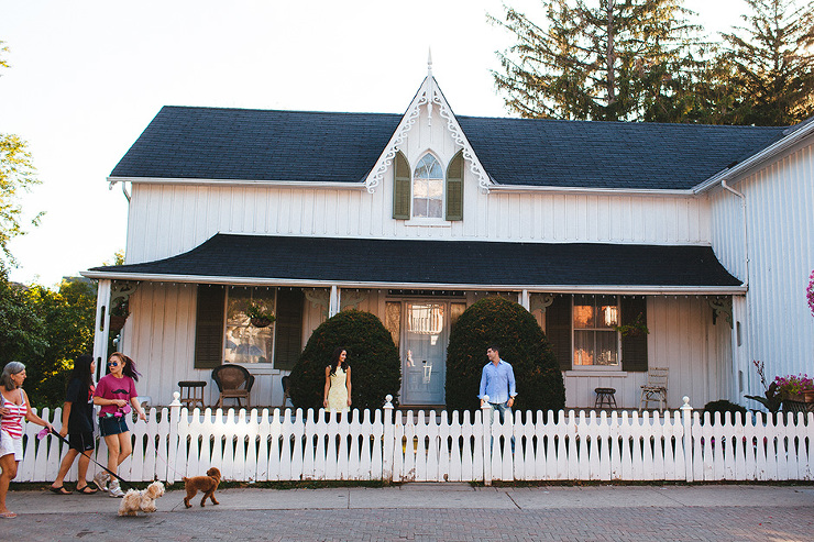 I took engagement photos of Paulina and Scott in Unionville. | Toronto ...